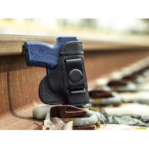 OUTBAGS USA LS3 Full Grain Heavy Leather IWB Holster for Beretta Nano 9mm - Concealed Carry Gun Holster Handcrafted in USA in Kuwait