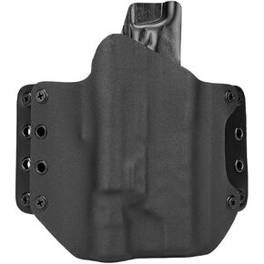 Kimber 2 K11 Blackpoint RH LW LM OWB Holster, Leather Wing, Black, Compatible with X300 U Tactical Light (4200515) in Saudi Arabia