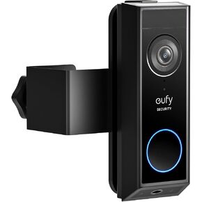Anti-Theft Doorbell Camera Mount for Eufy Doorbell E340/C30/C31, No Drill Door Camera Mount for Eufy E340, Metal Door Camera Holder for Inward-Opening Doors, Suitable for Apartments, Rentals and Homes in Saudi Arabia