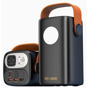 100000mAh High Capacity Portable Charger 100W Fast Charging Power Bank in Kuwait