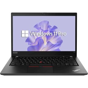 Lenovo ThinkPad T14 Laptop,14" Full HD (1920 x 1080) Display, 10th Core i7-10610,32GB DDR4 RAM, 512GB SSD, Webcam, Backlit Keyboard, HDMI, Windows 11 Pro (Renewed) in Kuwait