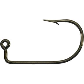 خطاف تهزهز قصير الساق من Eagle Claw 571 خطاف تهزهز للطعم الحي (100 قطعة) 1/0 و#1 خطاف تهزهز برونزي (571 قصير BR #1 100PK) in Kuwait