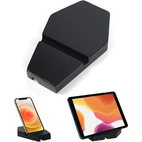 Gothic Coffin Phone Holder - Spooky Dark Aesthetic Desk Tablet Stand, Wooden Black Mobile Holder for iPhone iPad Smartphones & Tablets in Kuwait