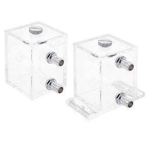 Square Water Tank 5mm Thickness Full Transparent Reservoir Cuboid Acrylic(T3 with Accessories,OD7.6 Pagoda) in Kuwait