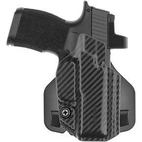 Tulster OWB Range+ Kydex Paddle Holster in Right Hand fits: Sig Sauer P365 / P365X / SAS | Optic Cut Outside the Waistband Open Carry in Saudi Arabia