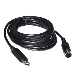 FT232RL USB to DIN 8 PIN Male Connector RS232 Converter Serial Cable for Electronic Weight Indicator Model I10 to PC(5m) in Kuwait