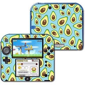 MightySkins Skin Compatible with Nintendo 2DS - Blue Avocados | Protective, Durable, and Unique Vinyl Decal wrap Cover | Easy to Apply, Remove, and Change Styles | Made in The USA in Kuwait