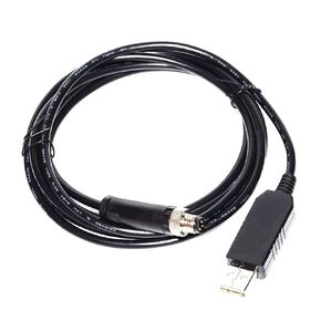 FT232RL CHIP USB to M8 4-PIN Male Adapter RS232 Converter Serial Communication Cable for Scanner to PC(1.8m) in Kuwait