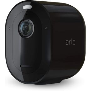 Arlo Pro3 Smart Home Security Cameras, Alarm, Rechargeable, Colour Night Vision, Indoor/Outdoor, 2K QHD, 2-Way Audio, Spotlight, Add On Camera - SmartHub Needed, VMC4040B - Black Edition in Saudi Arabia