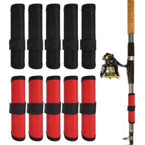 10Pcs Fishing Lure Wraps, 5.9" Fishing Hook Covers in Saudi Arabia