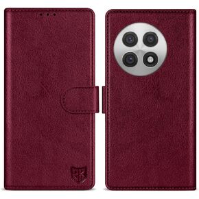 ZZXX for OnePlus 13 Wallet Case Magnetic Closure 6.82 inch,Black in Saudi Arabia