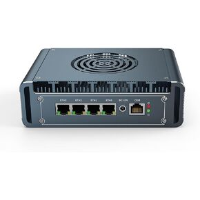 FakestarPC 4x2.5G Solid Soft Router Firewall Mini PC Core i3-1215U DDR4 pf-Sense OPNsense Proxmox NAS Computer 16GB Ram 256GB NVMe in Kuwait