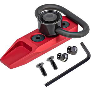 Alloy Red Tactical KeyMod Modular Direct Attachment Quick Detach QD Sling Swivel Mount Kit-Push Button in Saudi Arabia