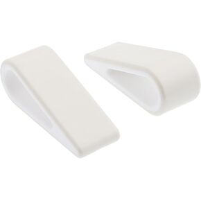 2pcs Adjustable Laptop Stand Heightening Support Plastic Desktop White in Kuwait