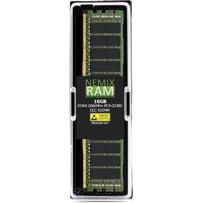 NEMIX RAM 16GB (1X16GB) DDR4 2666MHz PC4-21300 1Rx4 1.2V CL19 288-PIN ECC RDIMM Registered Server Memory Compatible with Hynix HMA82GR7CJR4N-VK in Kuwait
