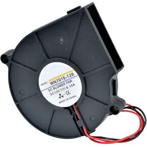 WN7015-12B 7cm 70mm Blower 70x70x15mm DC12V 0.15A 3500rpm Double Ball Centrifugal Turbo Cooling Fan for Humidifier Printer in Kuwait