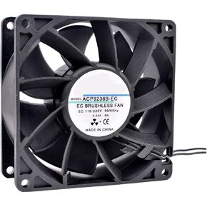 Brushless Cooling Fan AC 110V 120V 220V 240V Ball Bearing 2 Wires 60mm 70mm 80mm 92mm 120mm 140mm Size Optional in Kuwait