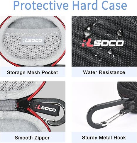 RLSOCO Hard Case for SoundPEATS Air6/H3/PearlClip Pro Earbuds (Case Only) in Kuwait