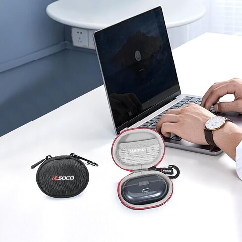 RLSOCO Hard Case for SoundPEATS Air6/H3/PearlClip Pro Earbuds (Case Only) in Kuwait
