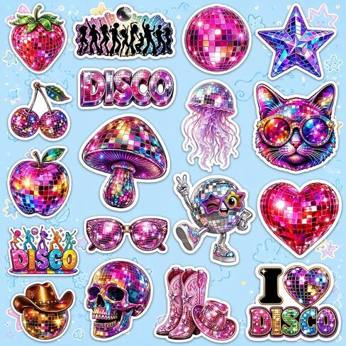 18Pcs Black Labrador Stickers, Cute Dog Stickers Pack in Kuwait