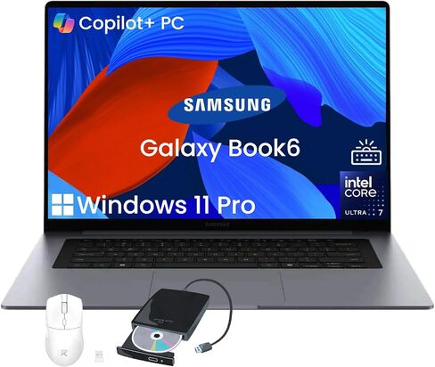 Samsung Galaxy Book6 16" Touchscreen Laptop, Intel Ultra 7, 16GB RAM, 2026 in Kuwait