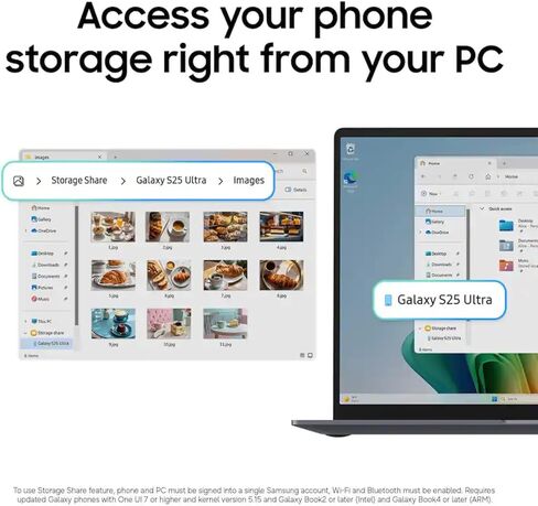 Samsung Galaxy Book6 16" Touchscreen Laptop, Intel Ultra 7, 16GB RAM, 2026 in Kuwait