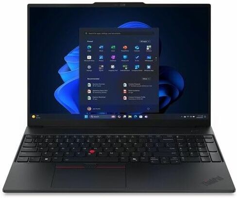 Lenovo ThinkPad E16 Gen 3 21SR0034US 16" Touchscreen Notebook - WUXGA - 60 Hz - Intel Core Ultra 5 225U - 16 GB - 512 GB SSD - English Keyboard - Black - Intel Chip - 1920 x 1200 - Windows 11 Pro - - in Kuwait