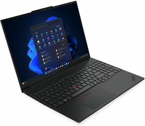Lenovo ThinkPad E16 Gen 3 21SR0034US 16" Touchscreen Notebook - WUXGA - 60 Hz - Intel Core Ultra 5 225U - 16 GB - 512 GB SSD - English Keyboard - Black - Intel Chip - 1920 x 1200 - Windows 11 Pro - - in Kuwait