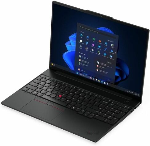 Lenovo ThinkPad E16 Gen 3 21SR0034US 16" Touchscreen Notebook - WUXGA - 60 Hz - Intel Core Ultra 5 225U - 16 GB - 512 GB SSD - English Keyboard - Black - Intel Chip - 1920 x 1200 - Windows 11 Pro - - in Kuwait