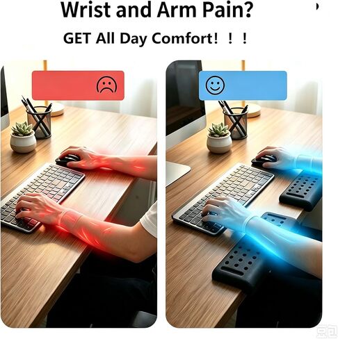Ergonomic Desk Edge Cushion,Wrist Support,Keyboard Arm Rest Pad in Kuwait
