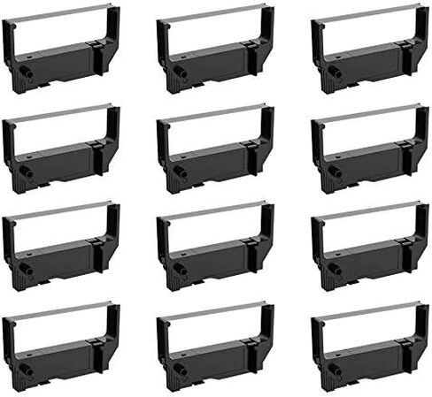 Bigger 12-Pack Replacement for Star SP200 Black Ribbon Used with Star RC200br NK501 T77 SP500 SP-298 SP-500 SP-512mc SP-512md POS Printer in Kuwait