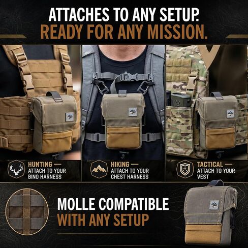 MOLLE Rangefinder Pouch | Crafted from Rugged 500D Cordura in Kuwait