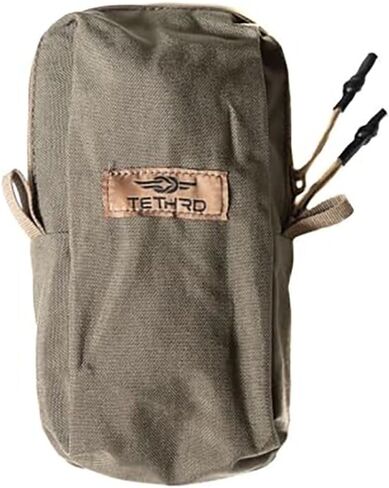 Tethrd Molle Pouch with Malice Clips - Laser Cut Molle - Durable Construction - Attach to Hunting Saddle, Backpack, or Any Outdoor Gear in Kuwait