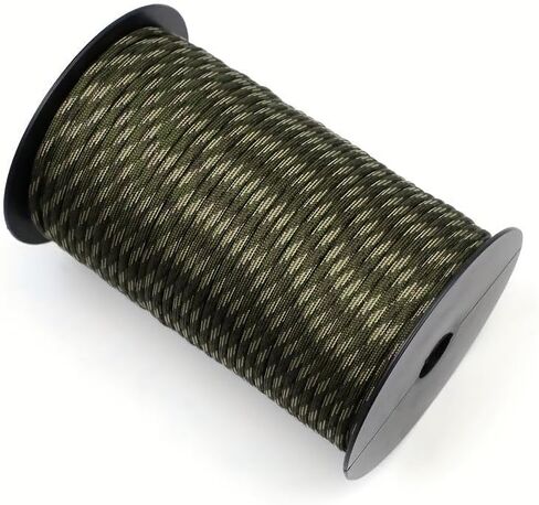 Paracord Rope 5/32" – Heavy Duty Parachute Cord 164FT,9 Strand Tactical Utility Rope for Survival,Camping,Hiking,Fishing,Shelter,Bracelets,Gear Repair,Multi-Purpose Outdoor Cord(Desert Camouflage) in Kuwait
