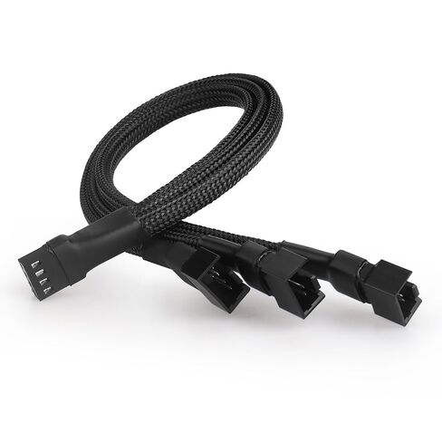VWEICYY Fan Hub, 1 to 3 Compatible 3PIN/4PIN PC Fans Splitter.PWM Fan Hub for Desktop PC Cooling Fans,Computer DIY, in Kuwait