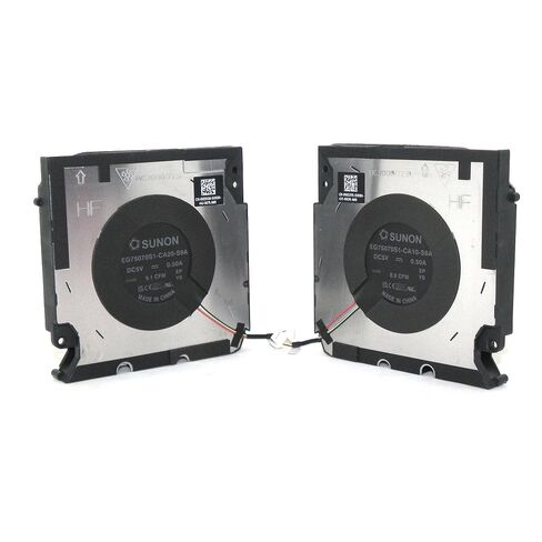 CPU and GPU Cooling Fan Set Replacement for Dell Precision 5690 M5690, 0WX3YR 0XD5G6 EG75070S1-CA10-S9A EG75070S1-CA20-S9A, DC 5V 0.5A 4-Pin in Kuwait