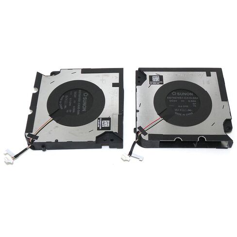 CPU and GPU Cooling Fan Set Replacement for Dell Precision 5690 M5690, 0WX3YR 0XD5G6 EG75070S1-CA10-S9A EG75070S1-CA20-S9A, DC 5V 0.5A 4-Pin in Kuwait