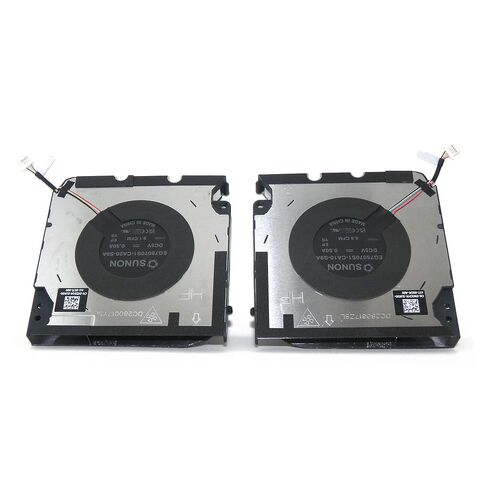 CPU and GPU Cooling Fan Set Replacement for Dell Precision 5690 M5690, 0WX3YR 0XD5G6 EG75070S1-CA10-S9A EG75070S1-CA20-S9A, DC 5V 0.5A 4-Pin in Kuwait