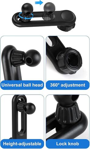 oricarmes 2026 Latest Extension arm for Mazda cx5 Magnetic Phone Mount Adjustable & Custom Fit 360° Rotation One-Hand Operation cx5 Phone Holder 2017-2026 cx5 Accessories in Kuwait