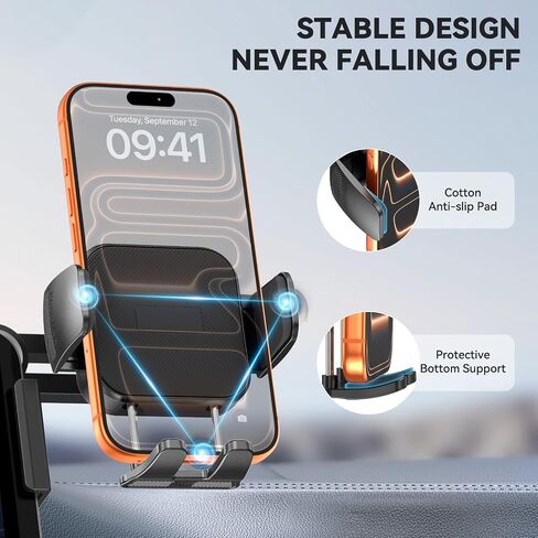 Tesla Clamp Phone Mount for Screen in Kuwait
