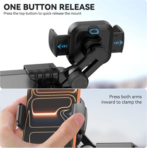 Tesla Clamp Phone Mount for Screen in Kuwait