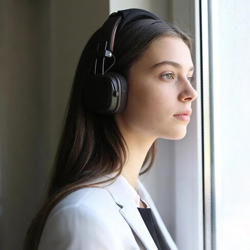 Adhiper Headphone Headband Cushion Cover for Marshall MajorV,MajorIV,Major III,Monitor III,Monitor II Headphones,6mm Thick Softer Head Band Cover for Pressure Relief & Anti-Peeling,with Hanging Loop in Kuwait