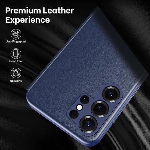 for Samsung S26 Ultra S-View Cover with Smart View Touch Control, Clear View Case for Samsung Galaxy S26 Ultra, Flip Smart Window, Shockproof, Galaxy S26 Ultra 5G Protective Phone Case (Blue) in Kuwait