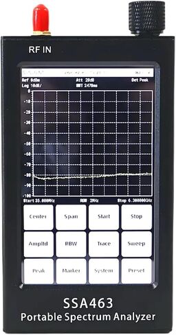 SSA463 Portable 35MHz-6.3GHz High Precision Analyzer with 4.3-inch Screen in Kuwait