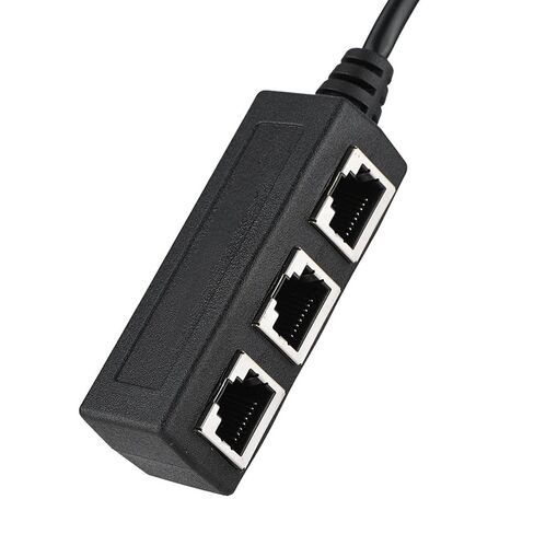 Ethernet Extension Cord, 1 Male to 3 Female Port Splitter in Kuwait