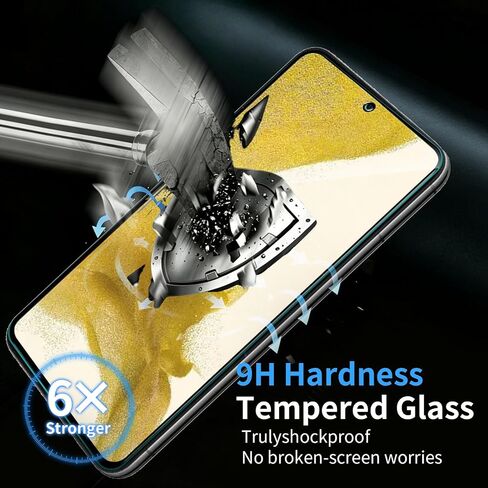 Privacy Screen Protector for Samsung Galaxy S22 + Lens Protector in Kuwait