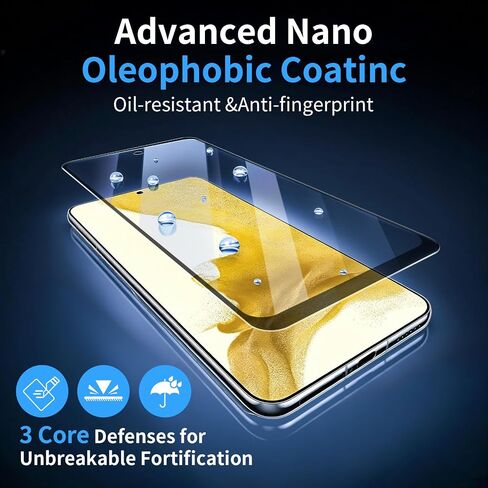 Privacy Screen Protector for Samsung Galaxy S22 + Lens Protector in Kuwait