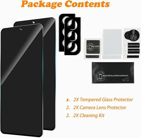 Privacy Screen Protector for Samsung Galaxy S22 + Lens Protector in Kuwait