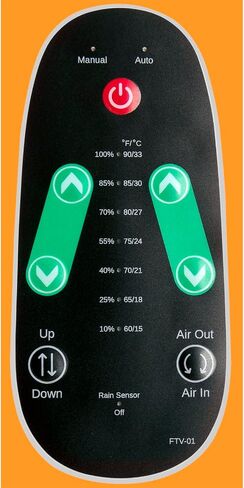 Replacement Remote Control for Dometic Fan-Tastic Vent Roof Vent 7350 6350 in Kuwait