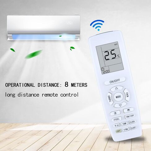 YAP1F New Replacement Remote Controller Fits GREE A/C Air Conditioner YB1F2 YB1FA YAP1FF GWHART12SA GWHART09SA GWART12SA GWART09S GWART12S GWART18S GWART24S GWART36S2 GWHART36S2 in Kuwait